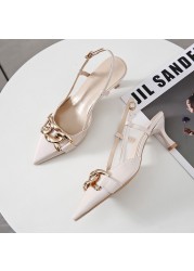 Pointed toe stiletto women's shoes 2022 spring and autumn trend high-quality pumps green patent leather high-heeled shoes women