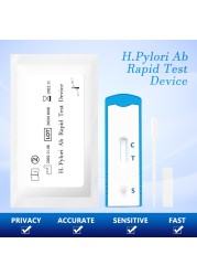 المعدة هيليكوباكتر بيلوري الدم الأجسام المضادة اختبار شرائط مرض المعدة رائحة الفم الكريهة HP اختبار عدم التنفس بطاقة الزفير