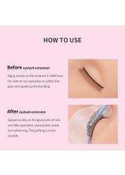 Glamlash 10ml/15ml Eyelashes Super Bonder For Lashes Extension Bonder Private Label Grafting Eyelash Glue Fast Drying Long Last