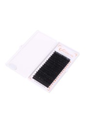 7 trays 16 rows/individual case mink false eyelashes blocking false eyelashes extension individual false eyelashes