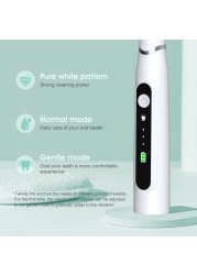 LCD Ultrasonic Electric Dental Scaler Dental Hygiene Calculus Scaler Teeth Whitening Oral Tartar Stain Remover Dental Cleaner