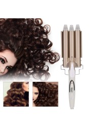 Electric Hair Curler Curling Iron Spirals Five Roller Corrugated Tubes Ceramic Deterrent Irons Volume Perm Volume Styling