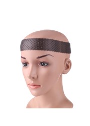 Silicone Transparent Wig Band Grip Anti-Slip Elastic Sports Head Band Anti-shedding Sports Running Headband Repair Wig Gripper