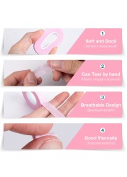 3/5pcs/rolls false eyelashes extension tape professional anti-allergic breathable microig fabric eye lashes grafting tools