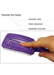 Wide Tooth Arc Massage Comb Anti-static Practical Anti-tangle Comb Salon Styling Non-slip Comfortable Hair Care Hair Brush Comb