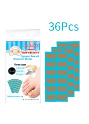 Paronychia Treatment Recovery Sticker Ingrown Toenail Correction Stickers Patches Treatment Fixer Foot Corrector Toe