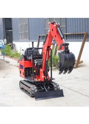 TE-08 0.8 Ton Mini Excavator Newest Mini Hydraulic Crawler Excavator Garden Digger Digging Machine With CE ISO