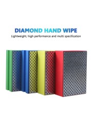 Diamond Hand Polishing Pads Grinding Glass Ceramic Abrasive Block Sanding Stone Diamond Polishing Block Power Tool