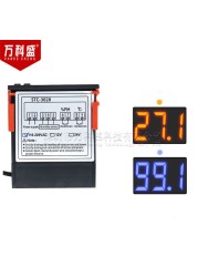 Dual Digital Thermostat Temperature Humidity Control STC-3028 Thermometer Hygrometer Controller AC 110V 220V DC 12V 24V 10A