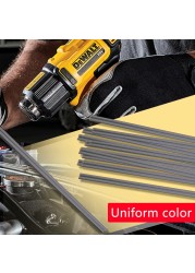 10-50pcs/pack Plastic Welding Rods ABS PP PVC Multi Material Use For Plastic Qelding Car Bumper Repair Length 200mm