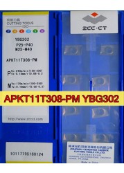 APKT11T308 APKT160408 PM YBG202 YBG212 YBG205 YBG302 YB9320 100% original Zcc.ct carbide insert