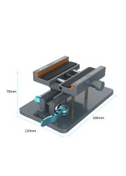 RL-601S Universal Rotating Fixture for Phone 12Promax 11 8 Back Glass Broken Battery Motherboard Repair Disassembly Clamp