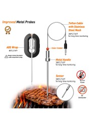 AidMax Smart BBQ Replacement Probes Stainless Steel Food Cooking Thermometer