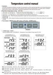 Digital temperature controller, EU socket, thermostat with timer, sensor, thermocouple probe