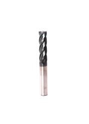 Endmill Cutting HRC50 4 Flute 4mm 5mm 6mm 8mm 12mm Metal Alloy Carbide Milling Tungsten Steel Milling Cutter End Mill Tools