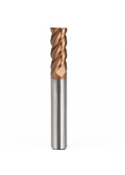 HRC68 Solid Carbide End Mills 4 Flute Tungsten Steel Coating DLC ​​Milling Notch Profiling Face Milling Cutter for SUS Die Steel