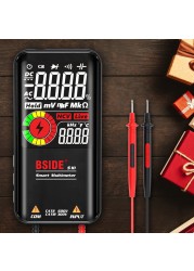 BSIDE Digital Multimeter S11 S20 DC Intelligent DC Omnidirectional AC Capacitor AC Ohm Diode NCV Hz Detector EMF Tester