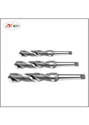 HSS Reaming Drill 13 14 15 16 17 18 19 20 25 30 35 40mm High Quality High Speed ​​Steel Morse Code 1 2 3 4 5# Taper Shank Twist Drill