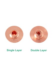 laser nozzle for raytool Dia.32mm caliber 0.8 - 5.0mm single layer/double layers fiber laser cutting heads