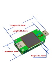 UM24 UM24C for APP USB 2.0 LCD Display Voltmeter Ammeter Battery Charge Voltage Current Meter Cable Resistance Tester-12006014