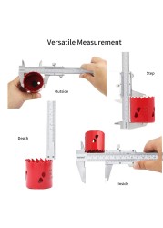 KKMOON 0-150mm Professional Stainless Steel Vernier Caliper Measuring Tool Sliding Scale Ruler Micrometer