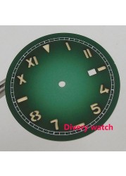 Fit for Miyota 8215 DG2813 ST1612 Movement 36mm Watch Dial Gradient Color Luminous 3 Hour Date for Automatic Men's Watch