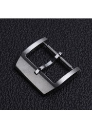 316L Stainless Steel 18mm Deploying Watch Buckle For IWC Large Pilot Spitfire Leather Watchband Folding Pin Clasp Tools