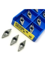 VBGT110302 AK H01 Aluminum Turning Insert High Quality Internal Turning Tool CNC Lathe Aluminum Tool