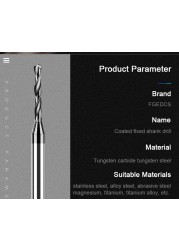 Carbide Alloy Drill Tungsten Steel Stainless Steel Twist Bit D3 Shank Micro Diameter Solid Homogeneous Metal Drilling for CNC Machine