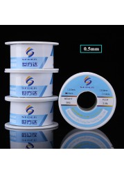 0.3/0.5/0.8/1mm Solder Wire Rosin Core Tin Wire Flux 2.0% 50g Low Melting Point Soldering Solder Wire Roll