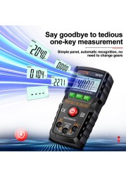 Digital Multimeter Dropshipping Multimeter 4000 Voltmeter Ohmmeter Voltage Current Measurement Auto Off Resistance