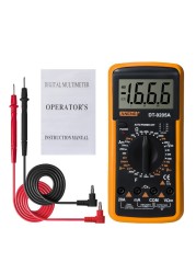 ANENG AN9205A LCD Digital Multimeter Display 1999 Counts Digital Multimeter Portable AC/DC Voltmeter Ammeter Resistance Tester