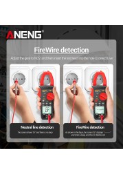 ST182 Digital Clamp Meter Multi Clamp Amp Voltage Current Resistance Capacitor Tester Auto Voltage Current Tools