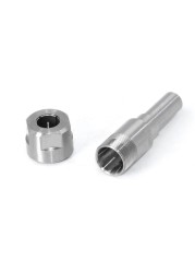 Binoax Router Bit Extension Rod Collet Drilling Machine Extension Milling Wood Cutting Machine 1/4(1/2) Inch 6/8/12mm Shank