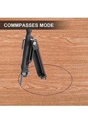 Multifunction Copy Tool Adjustable Personal Copy Ruler with Locking Contour Gauge Woodworking Compass Tool Drop Shipping