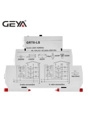 شحن مجاني GEYA GRT8-LS الدين السكك الحديدية درج الإضاءة التبديل الموقت التبديل 230VAC 16A 0.5-20 دقيقة تأخير قبالة تتابع ضوء التبديل