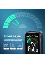 KAIWEETS ST600Y Ture RMS Digital Multimeter Intelligent Multimeter NCV Multimeter AC Voltage DC Capacitance Ohm Hz