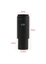 5MP USB Electronic Digital Video Camera Microscope 0.5X Eyepiece C-Mount 23.2mm Adapter 30/30.5mm Ring To Take Photo