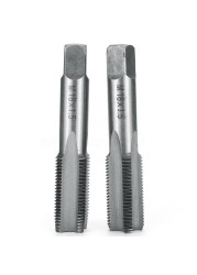 2pcs Hss Right Hand Tap Drill Hand Tools Screw Thread Metric Plug Taps M2 M3 M4 M5 M6 M8 M10 M12 M16 M20 M22 M24 M27 M30