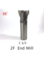 HSS End Milling Cutter Diameter 16 18 19 20 21 22 25 28 30 32 35 40mm Long Length 141~210mm Plus Size 3F 2F 4F