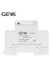 GEYA THC-822 التخاطب برمجة الموقت 2 قناة التحول الاتصالات الرقمية الموقت التبديل مع بطارية 16A 220V 110V