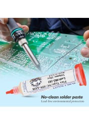 2pcs/lot Made in the USA! 10cc NC-559-ASM Flux Paste Lead Free Soldering Paste Soldering Flux 4pcs Needles