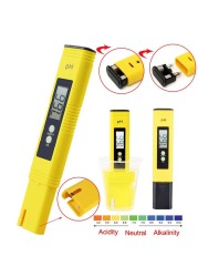 PH Meter Aquarium Pocket Pen Digital 0.01 PH Measuring Water Quality Purity Automatic Calibration For Aquarium Lab