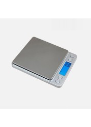 ميزان رقمي 3000g/0.1g موازين رقمية ميزان 500g/0.01g LCD ميزان مجوهرات شخصي رقمي مقياس صغير غرام مقياس الخبز