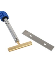 60W T Soldering Iron Scraper 10cm Heated Blade for OCA UV Glue Quick Clean LCD Screen Refurbishment Repair