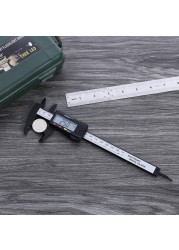 Digital Micrometer 0.1mm Practical Caliper 150mm Plastic Electronic Caliper Micrometer With Large LCD Display Measuring Tools