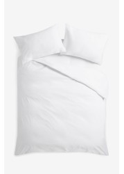 Collection Luxe 1000 Thread Count 100% Cotton Sateen Duvet Cover and Pillowcase Set Border