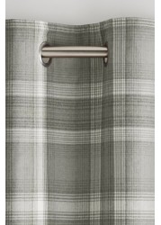 Cosy Check Curtains Eyelet Blackout/Thermal