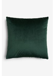 Fretwork Velvet Cushion Small Square