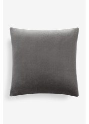 Embroidered Velvet Cushion